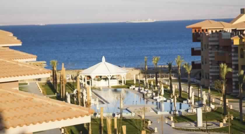Sea View Chalet With Garden At Porto South Beach - Families Only Ain Sukhna Exterior photo